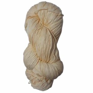 StickyKnots 4ply cotton crochet yarn- Cream shade
